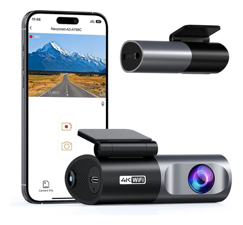 4k Wifi Dash Camara Car Discreta G-sensor Night Vision Loop