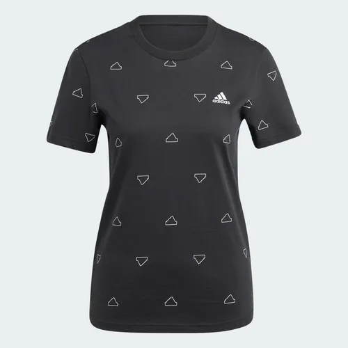 Camiseta Essentials Monogram Ajustada Estampada Is4076 Adida