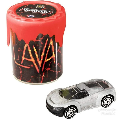 Imagen 4 de 7 de Pista De Autos Lava Splat Slime Y Lanzador Vehiculo 14129 Ed