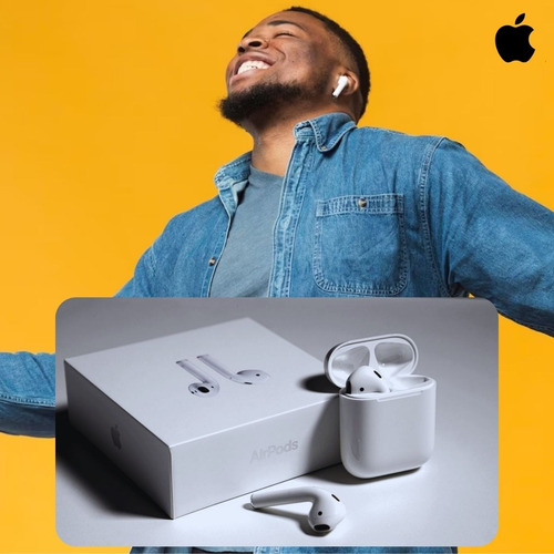 AirPods Apple 2a Geração Original C/ Estojo De Recarga Novo