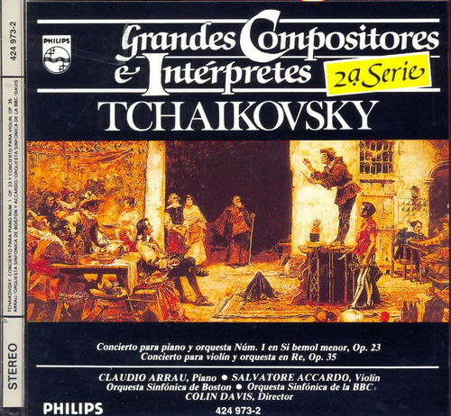 Cd Tchaikovsky - Grandes Compositores E Interpretes