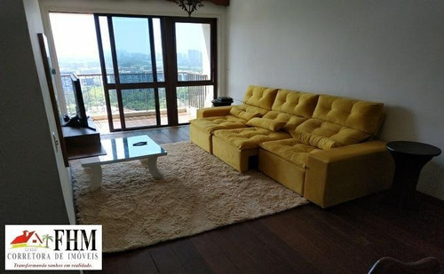 Imagem 6 de 15 de Cobertura Para Venda Em Rio De Janeiro, Barra Da Tijuca, 3 Dormitórios, 1 Suíte, 1 Banheiro, 2 Vagas - Fhm5033_2-1188042