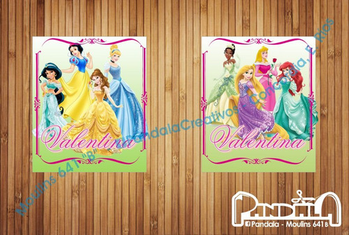 Bolsitas Para Sorpresitas Princesas De Disney X10 Unid.