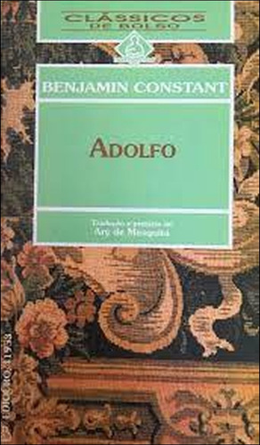Adolfo De Benjamin Constant Pela Ediouro (Usado)