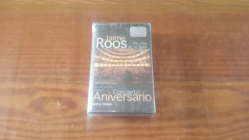 Jaime Roos  Concierto Aniversario  Cassette Sellado 