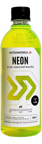 Shampoo Neon 500ml Alta Concentração Autoamerica