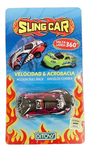 Autito Pull Back Sling Car Coleccion Ditoys 2515