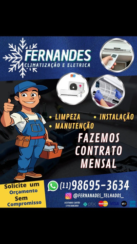 Manutenção E Limpeza De Ar Condicionado 