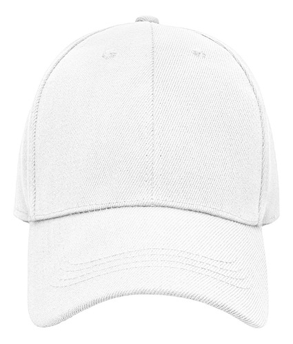 Gorras Acrílico Lisa Mayoreo Bordar Packs 8 10 12 15 20 25 Blanco 15 Piezas