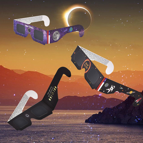 Db 100 Gafas De Papel De Juguete Para Eclipse Solar