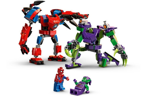Imagen 2 de 4 de Lego Spiderman - Spider-man Vs Duende Verde: Batalla (76219)