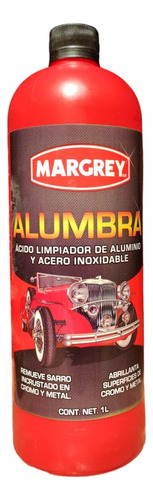 Alumbra Limpiador De Aluminio Y Acero Inoxidable 1lt Margrey