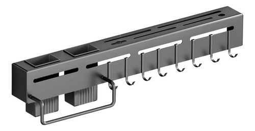 Estante For Colgar Ollas Y Sartenes De Cocina Con 8 Ganchos