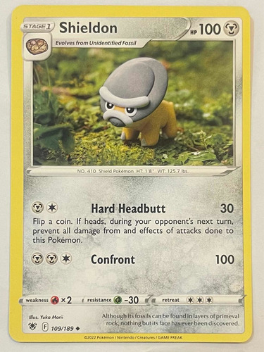 Pokémon Tcg Shieldon 109/189