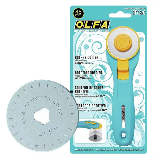 Cortante Cutter Olfa Modelo Rty-2/c 45 Profesional Barrio Nt