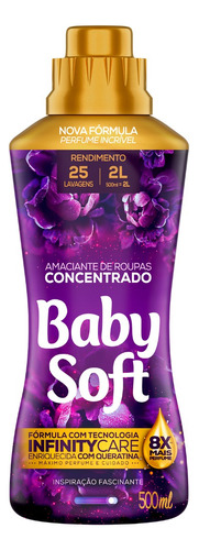 Amaciante Concentrado Baby Soft Inspiração Fascinante - 500ML