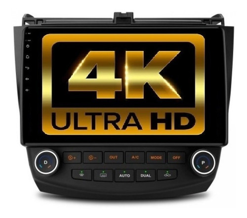 Honda Accord 2003-2007 Android 4k Gps Mirror Link Estereo Hd