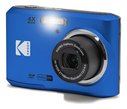 Digital Camera Kodak Pixpro Friendly Zoom Fz45 16mp Blue
