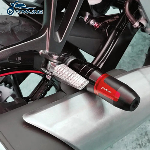 Para Bajaj Pulsar 200 Ns Exhaust Frame Sliders Crash Pad