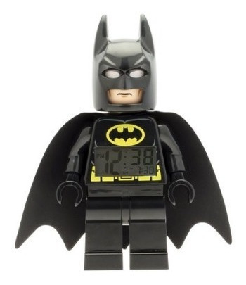Reloj Batman Lego- Despertador Super Heroe Dc Niños