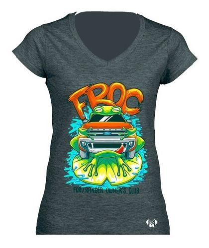 Sarcasmo Playera Animales Rana Frog Ranger Dama