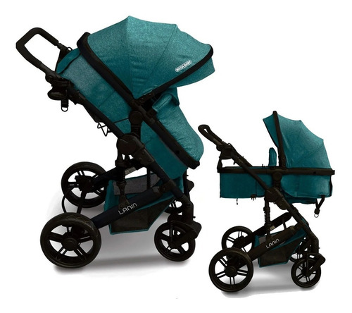 Cochecito Mega Baby Cuna Paseo Bebe Lanin Convertible