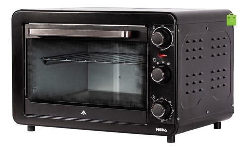 Horno De Mesa Eléctrico Neba 35l Negro Nh35shpn