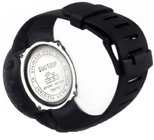 Relógio Masculino Militar Suutoop Led Digital Preto