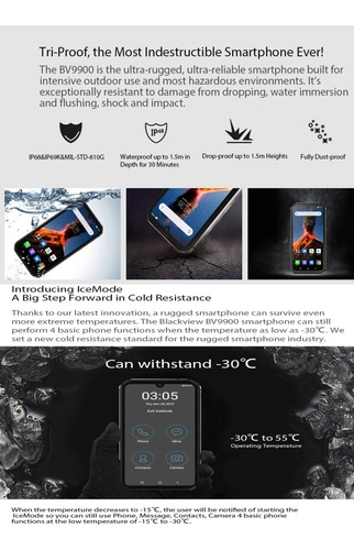 Blackview Bv9900 - Rugerizado Resistente A Golples Y Caidas