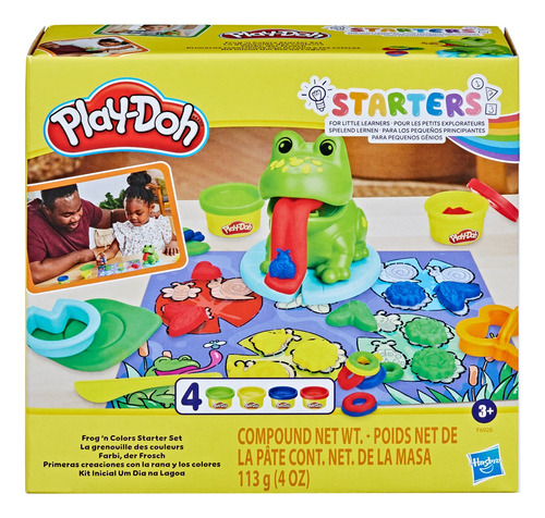 Play Doh Primeras Creaciones Con La Rana Los Colores Hasbro