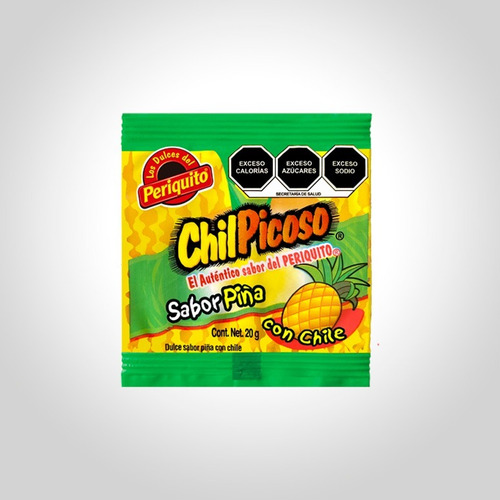 Chilpicoso Piña 20 Piezas (400 Grs.)