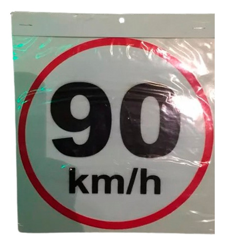 Sticker Calco Vinilo Bus O Camion 90km/h .x Unidad