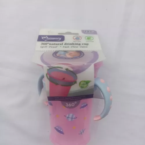 Vaso de entrenamiento con pitillo en silicona para bebé - Momeasy