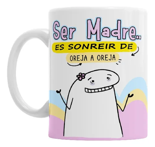 Taza En Cerámica Feliz Dia De La Madre Flork Meme Varios Mod