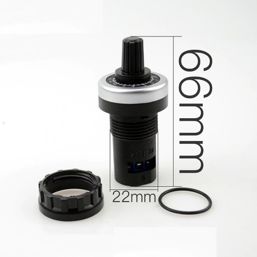 Imagem 4 de 5 de Potenciometro Rotativo 22mm 5k La42dwq-22 Para Inversor