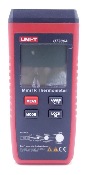 UNI-T UT309D Probador de temperatura Di tal Termómetro infrarrojo Sens 
