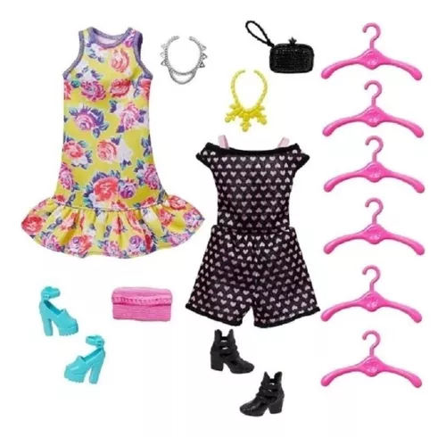 Bonecos Articulados - Boneca Barbie Fashion Novo Closet de Luxo