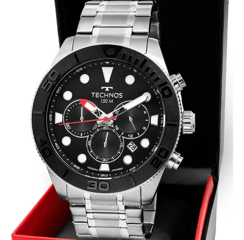 Relógio Technos Masculino Acqua Troca Pulseira Js25bcj/t1p