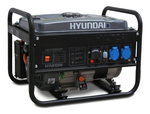 Generador Portátil Hyundai Hhy2200f 2200w Monofásico 220v