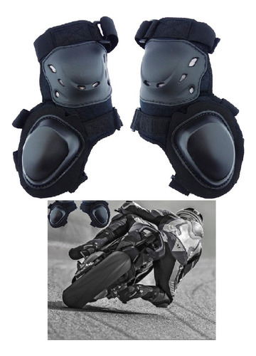 Rodilleras Con Sliders Para Moto Ajustable + Envío Gratis