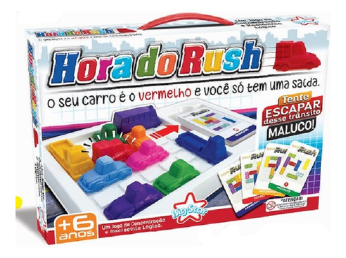 Hora Do Rush Jogo Concentração Raciocínio Lógico Big Star