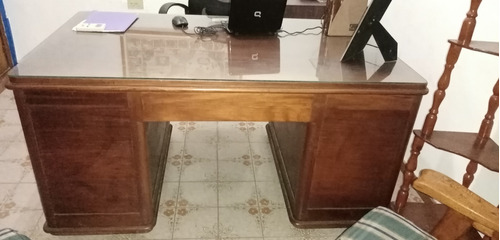 Escritorio De Madera Elegante, Mesa, Madera Calidad