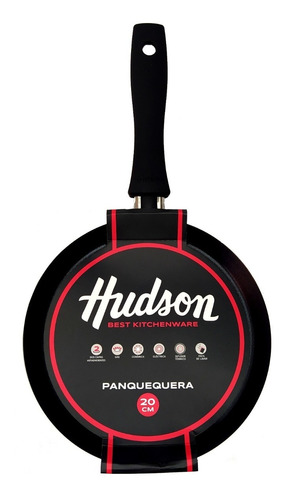 Panquequera Teflon Hudson Antiadherente 20cm. Omelet Waflera Primera Calidad Super Oferta Bz3