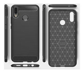 Funda Tpu Fibra Carbono P/ Huawei Honor 6x 10