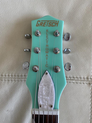 Gretsch G5237 Electromatic Double Jet Ft Surf Green & White