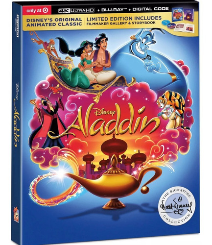 Aladdin 1992 Disney Target Pelicula 4k Ultra Hd