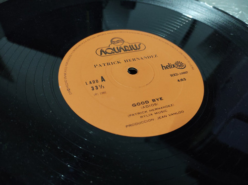 Patrick Hernández Good Bye Maxi Vinilo,lp,acetato (Usado)