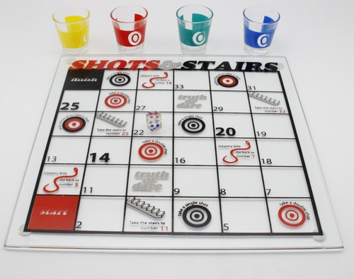 Shots & Escaleras Drinking Game