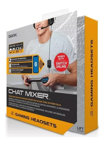 Chat Mixer Para Xbox One, Series X/s, Switch, Ps4, Ps5, Pc