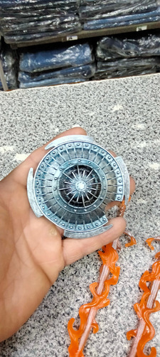 Dc Ares, Espadas Y Escudo, Cnc Para Tus Figuras!! (Usado)